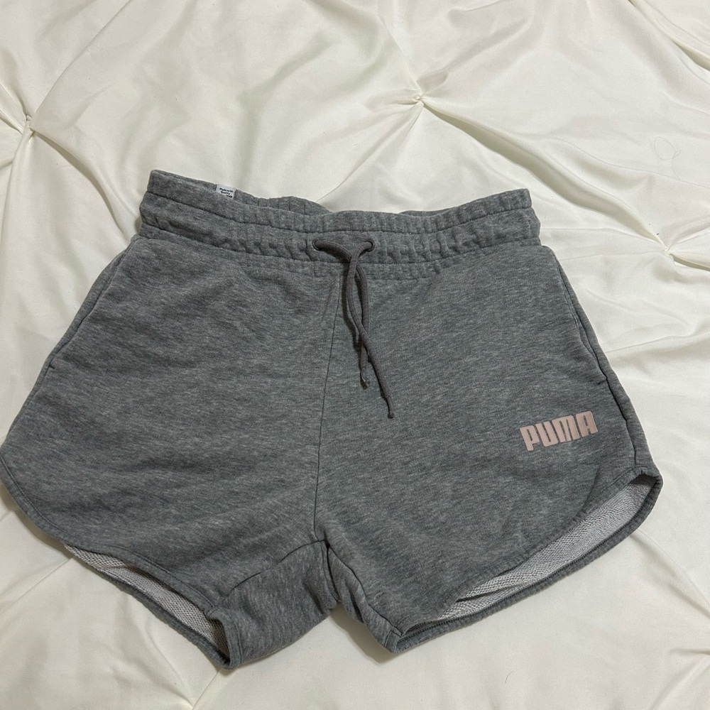 PUMA Women's Athletic Gray Shorts